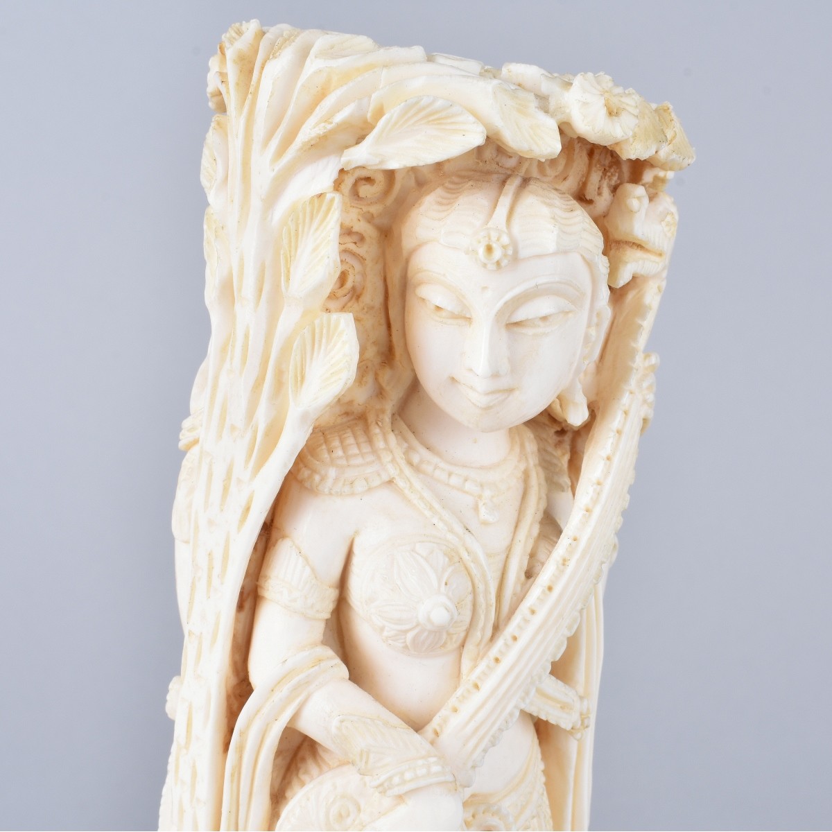 19th C. Indian Carved Ivory Group