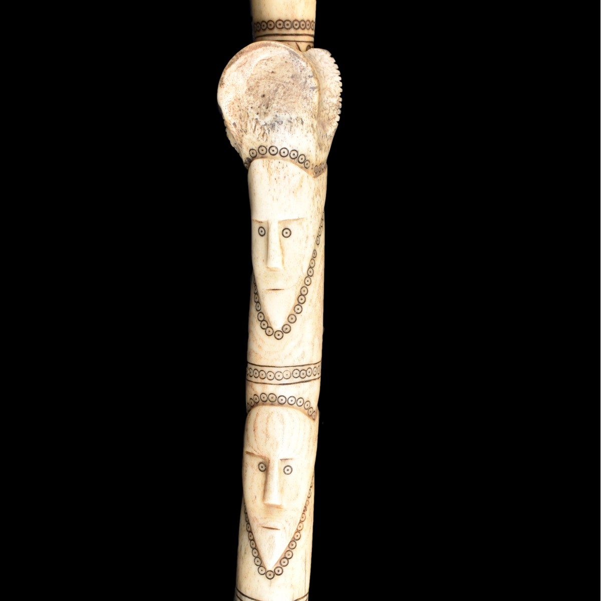 Inuit Carved Walrus Ivory Dagger