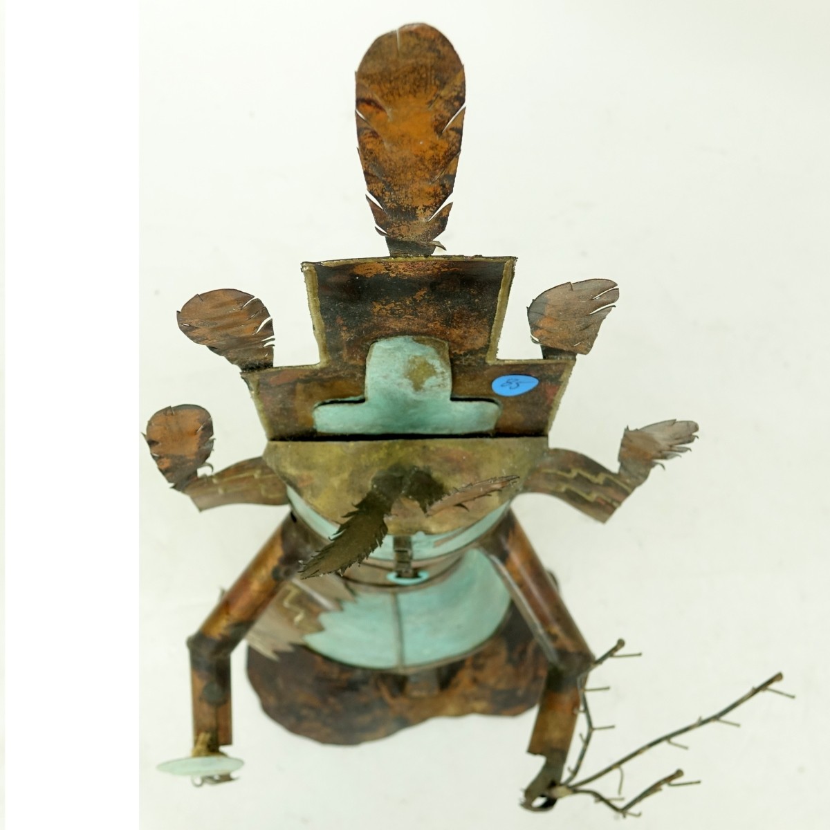 Copper Kachina Figure