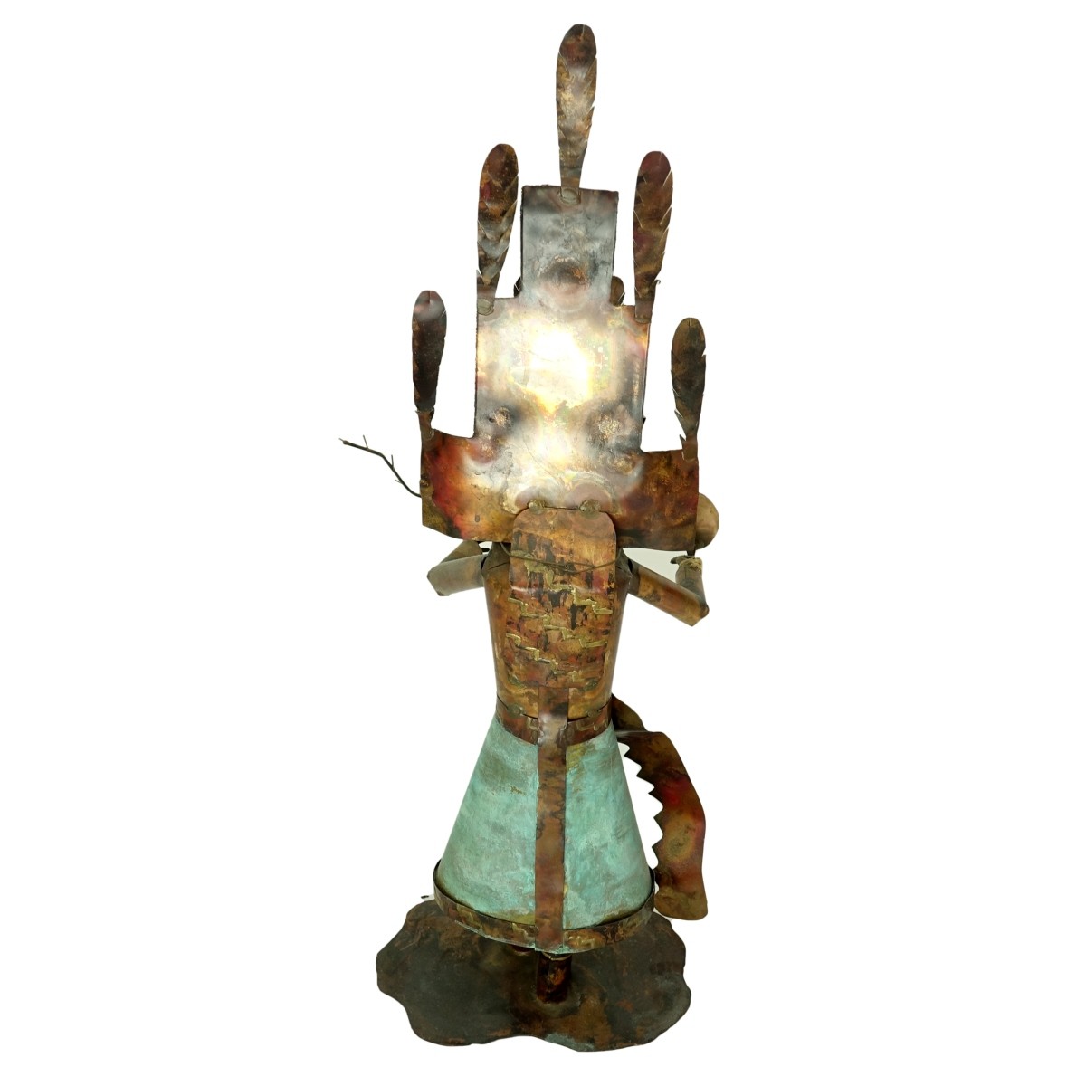 Copper Kachina Figure