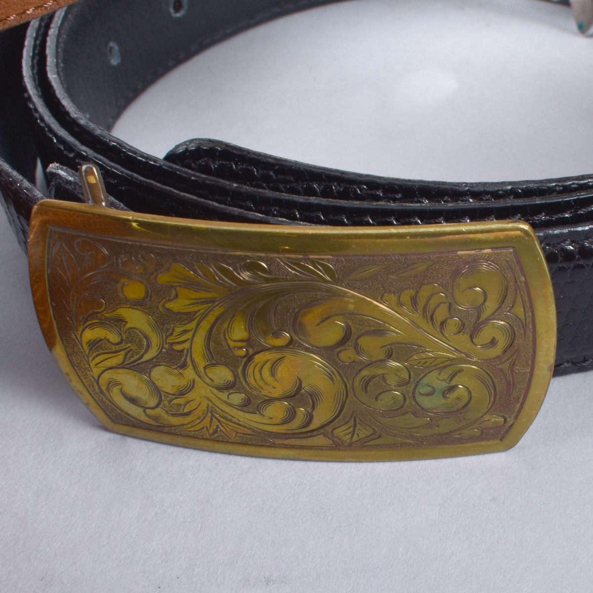 Lot of Vintage Leather/Lizard Skin Belts