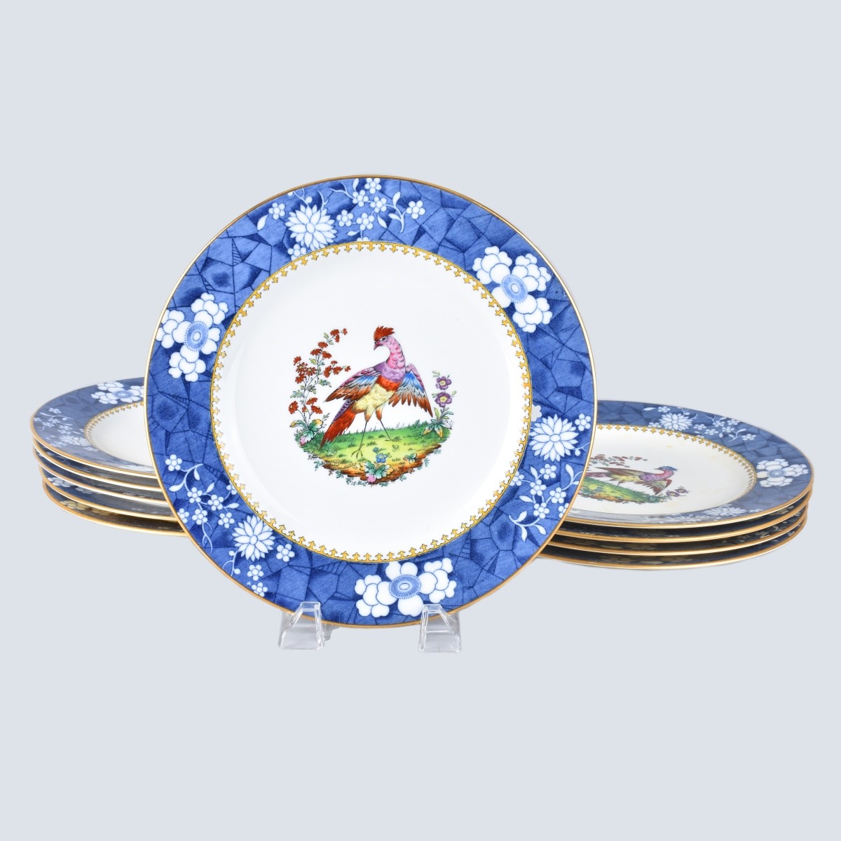 Eleven Spode Copeland Plates