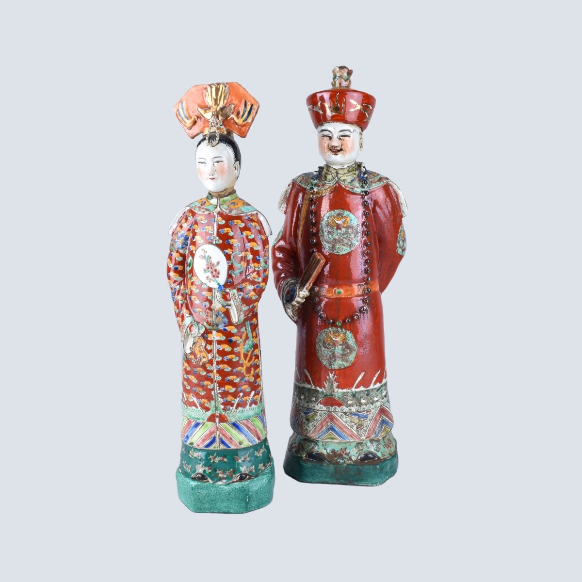 Two Chinese Export Figurines