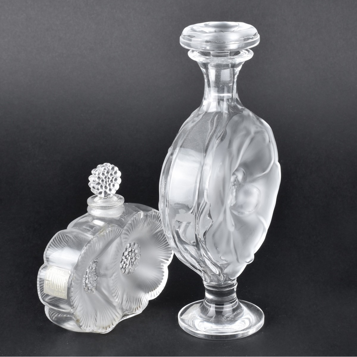 Three Lalique Perfume Bottles