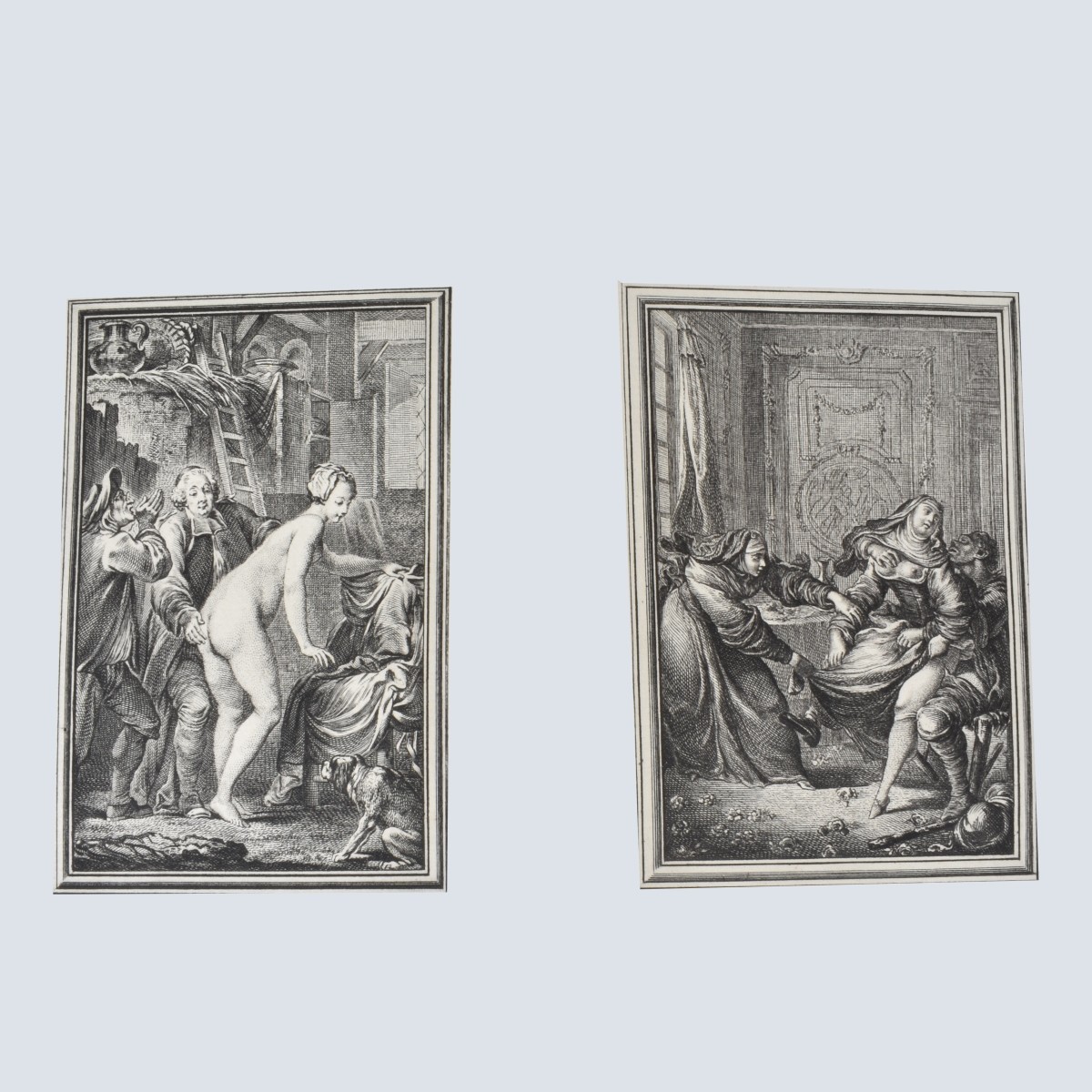 Eleven Erotic Engravings