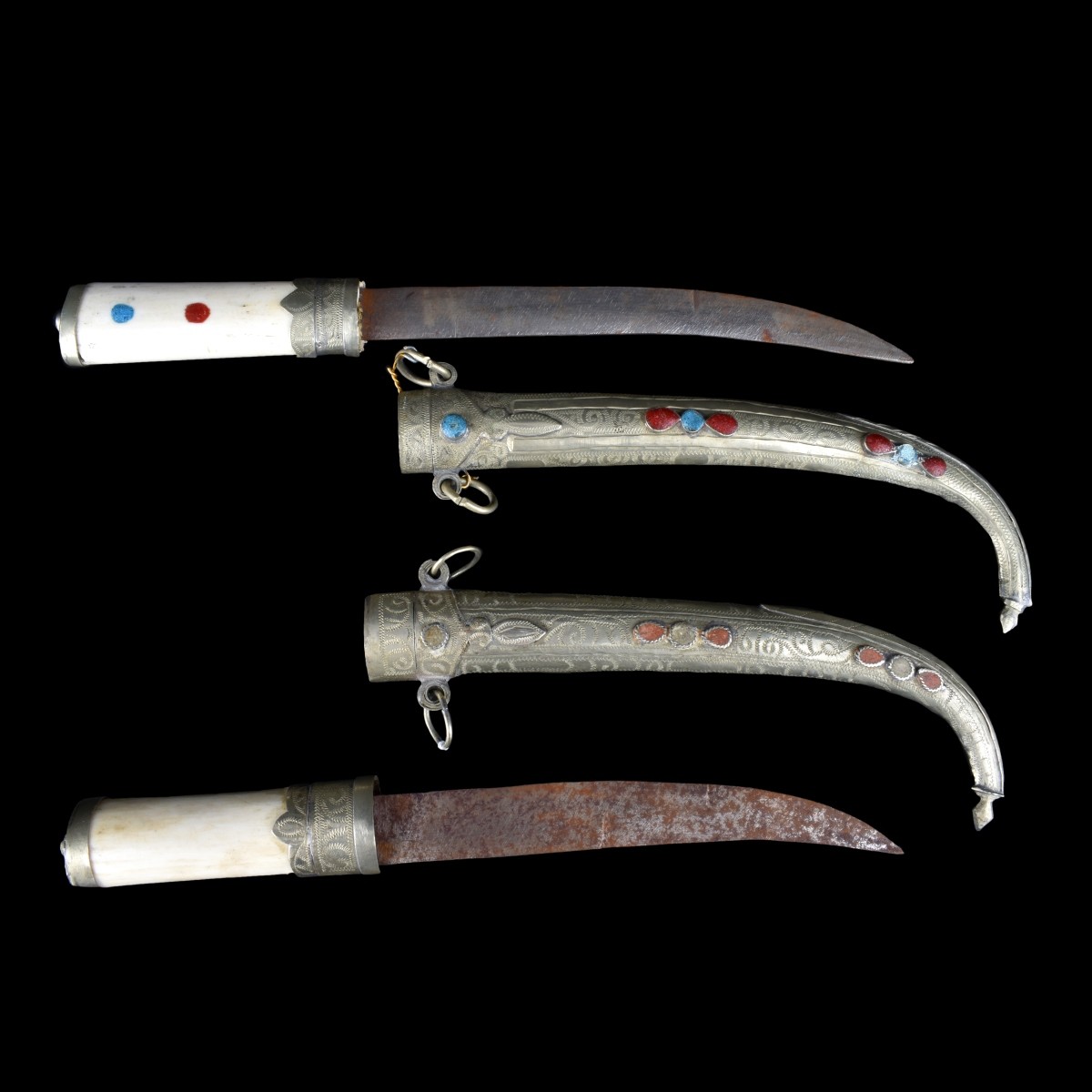 Two Mughal Style Daggers