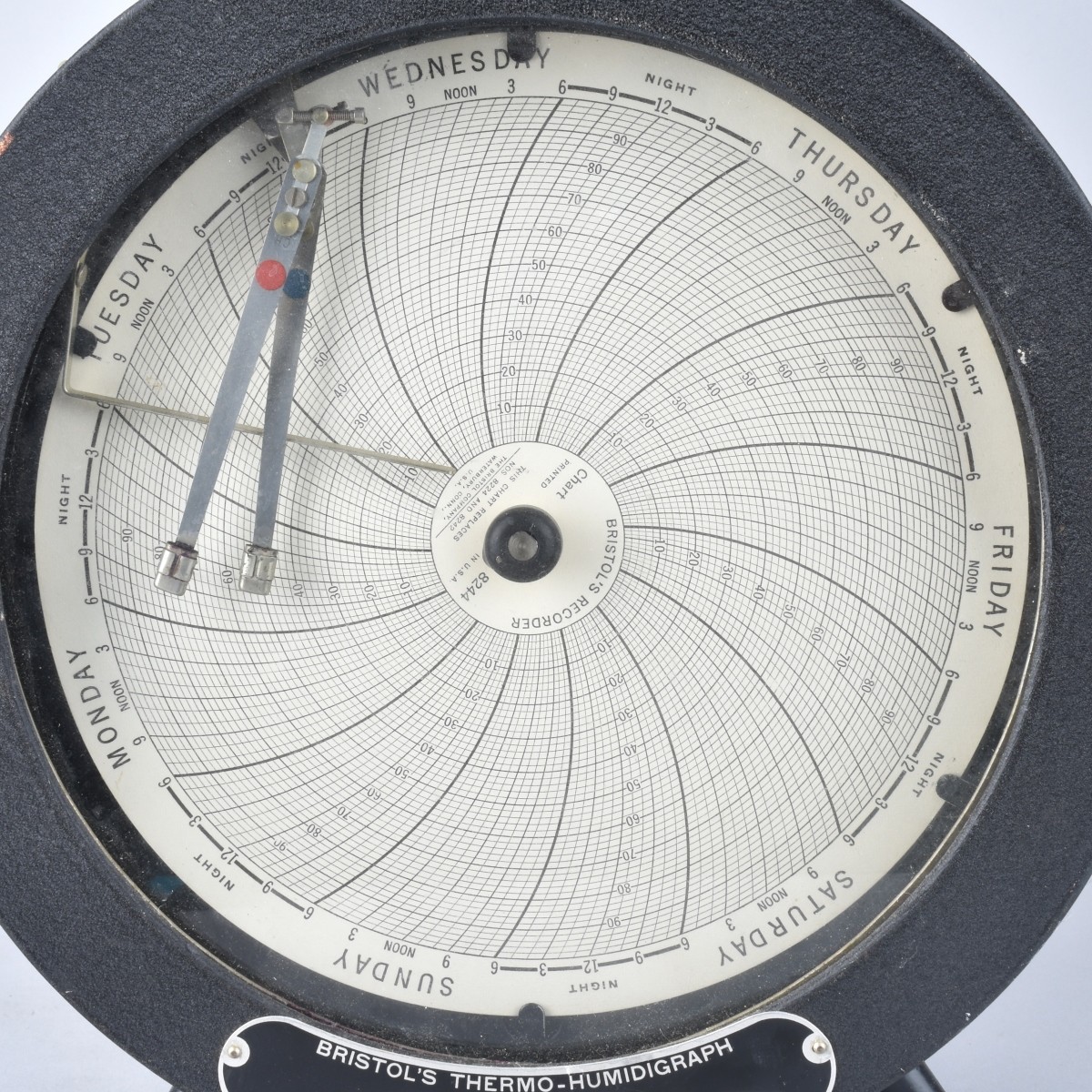 The Bristol Co. Thermo Humidigraph