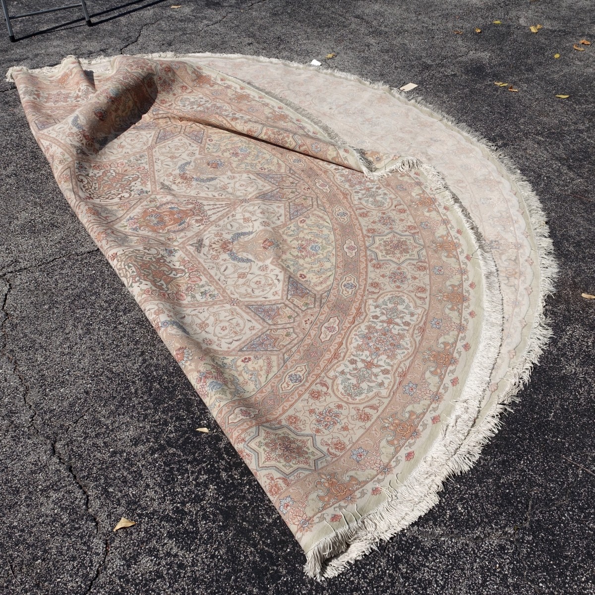 Large Persian Tabriz Rug