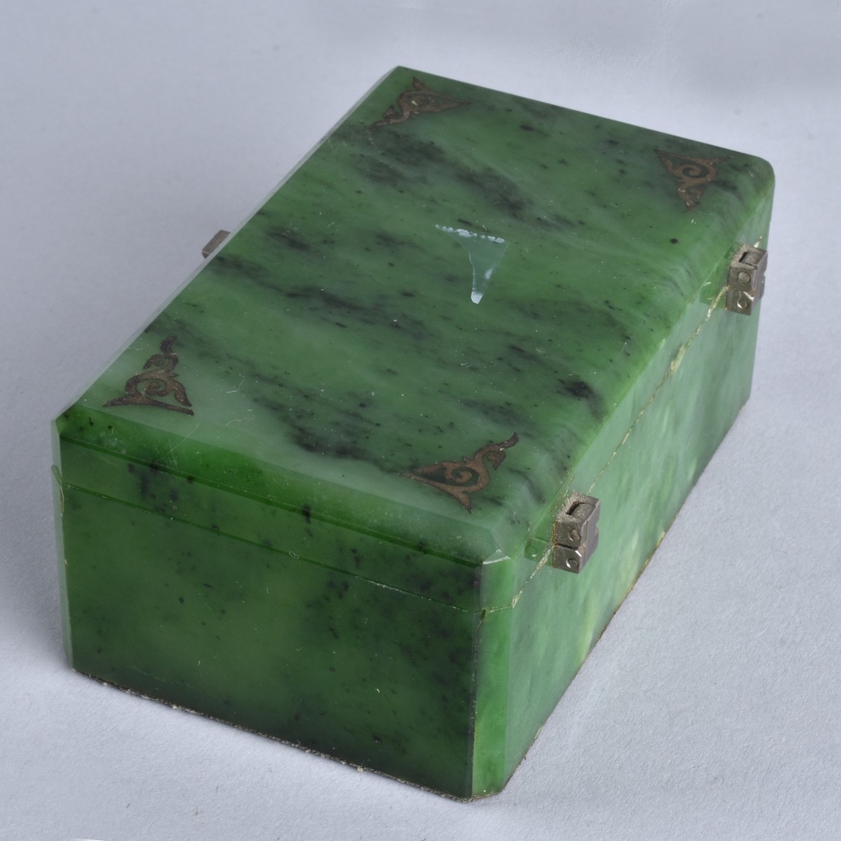 Jade/Silver Box