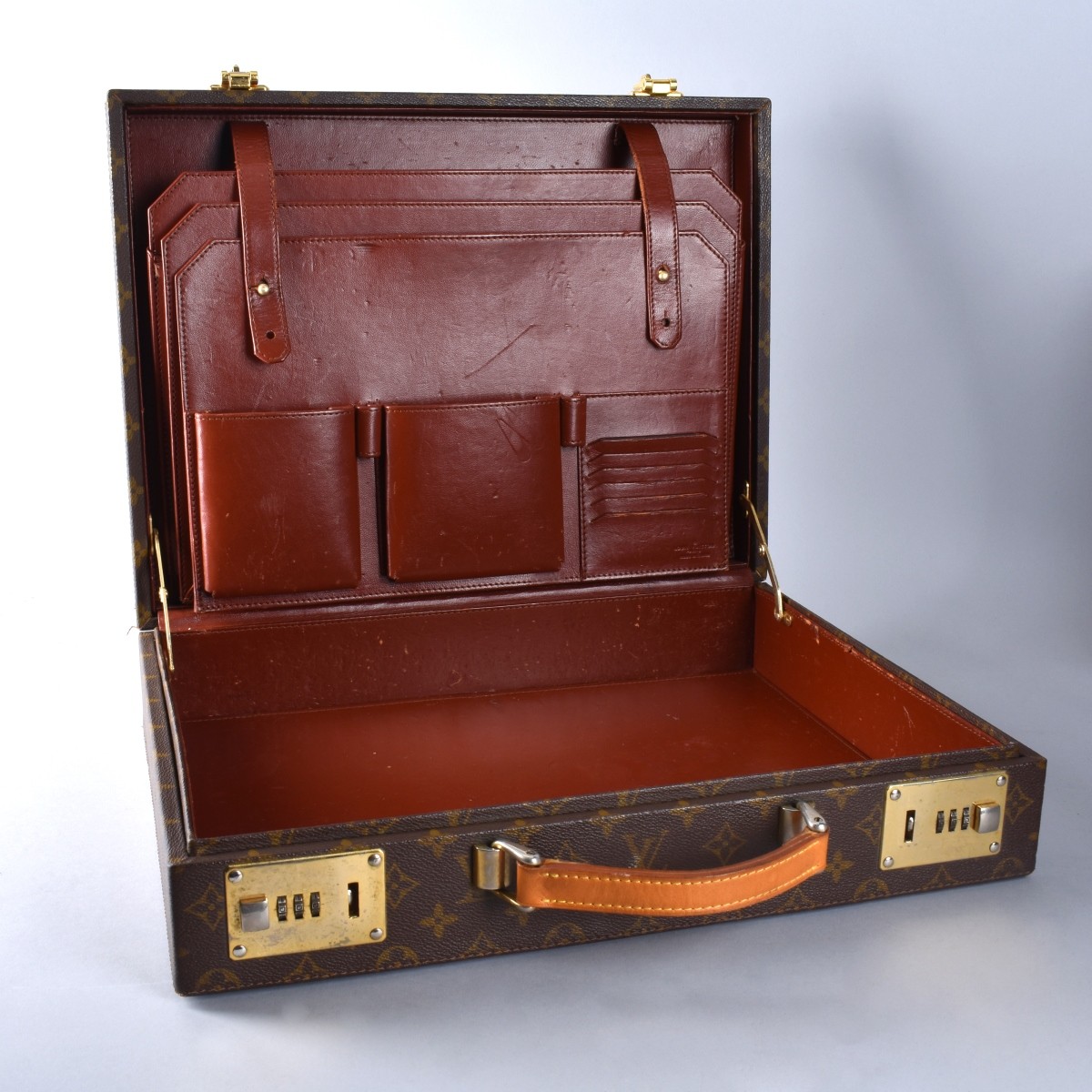 Three Vintage Briefcases Kodner Auctions 