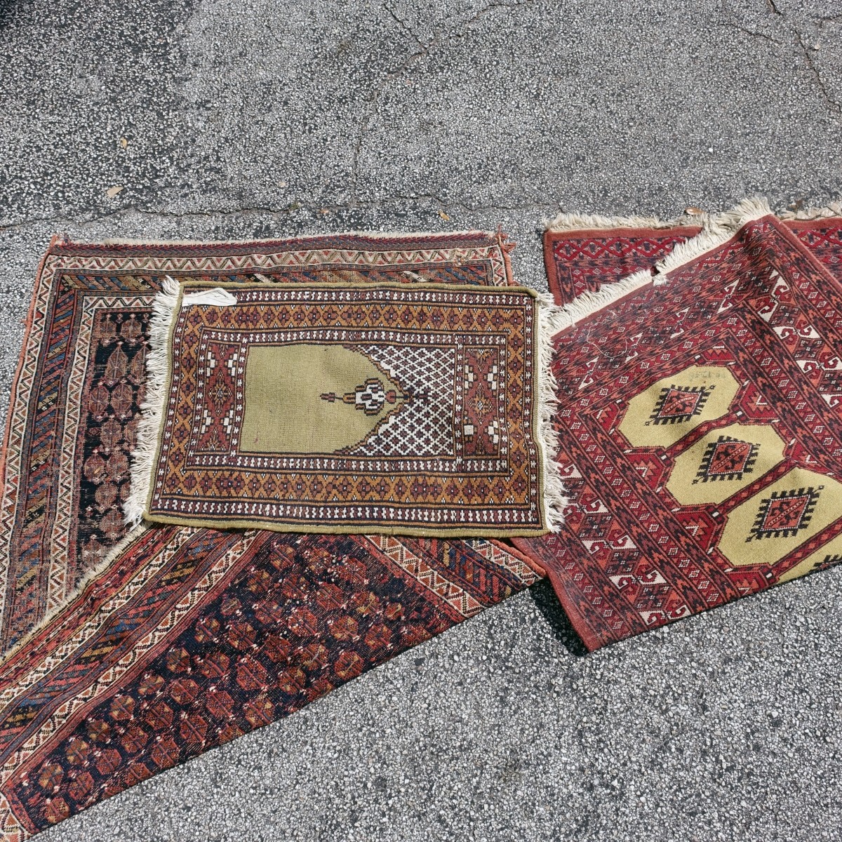 Three (3) Middle Eastern Rugs