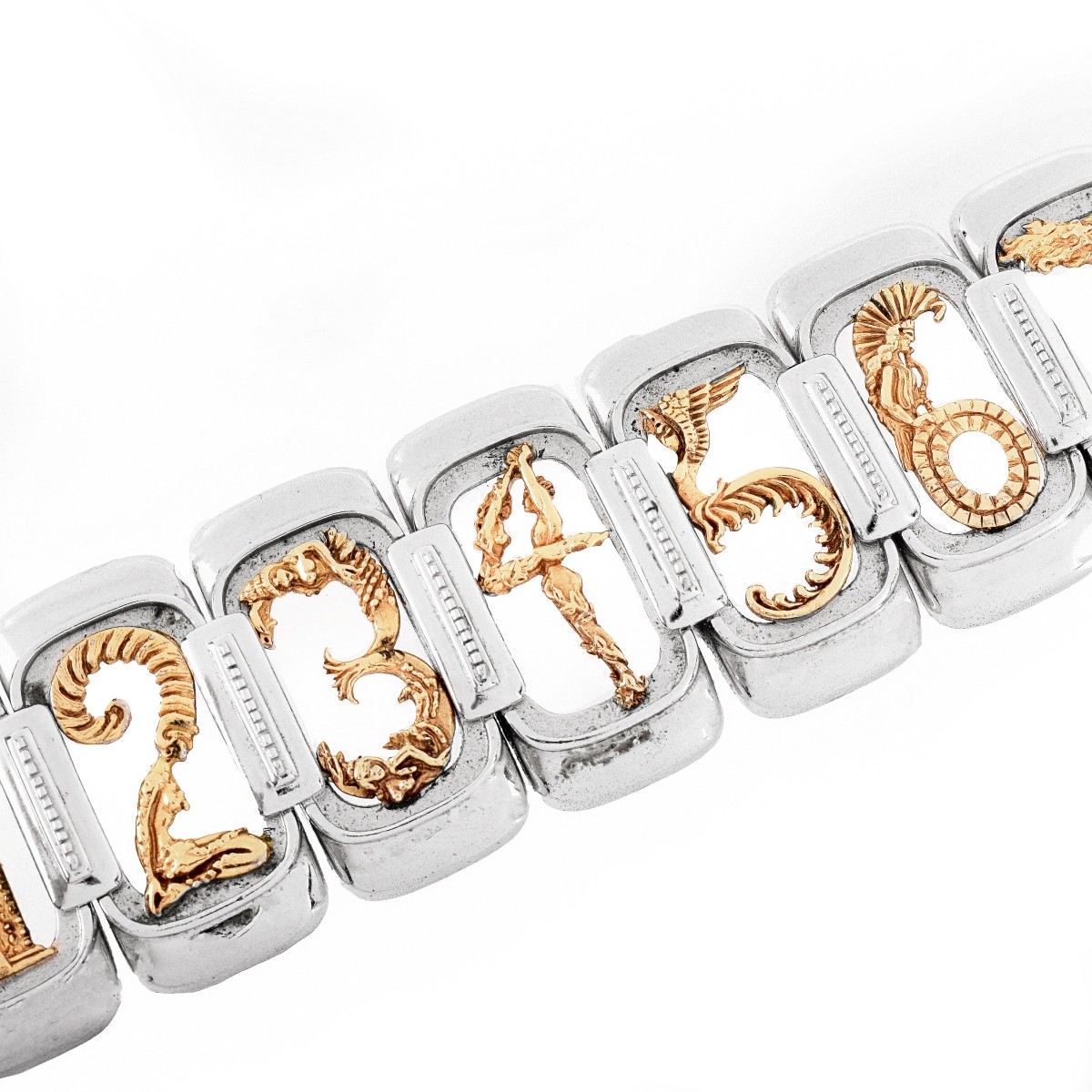 Erte Numbers Bracelet Kodner Auctions