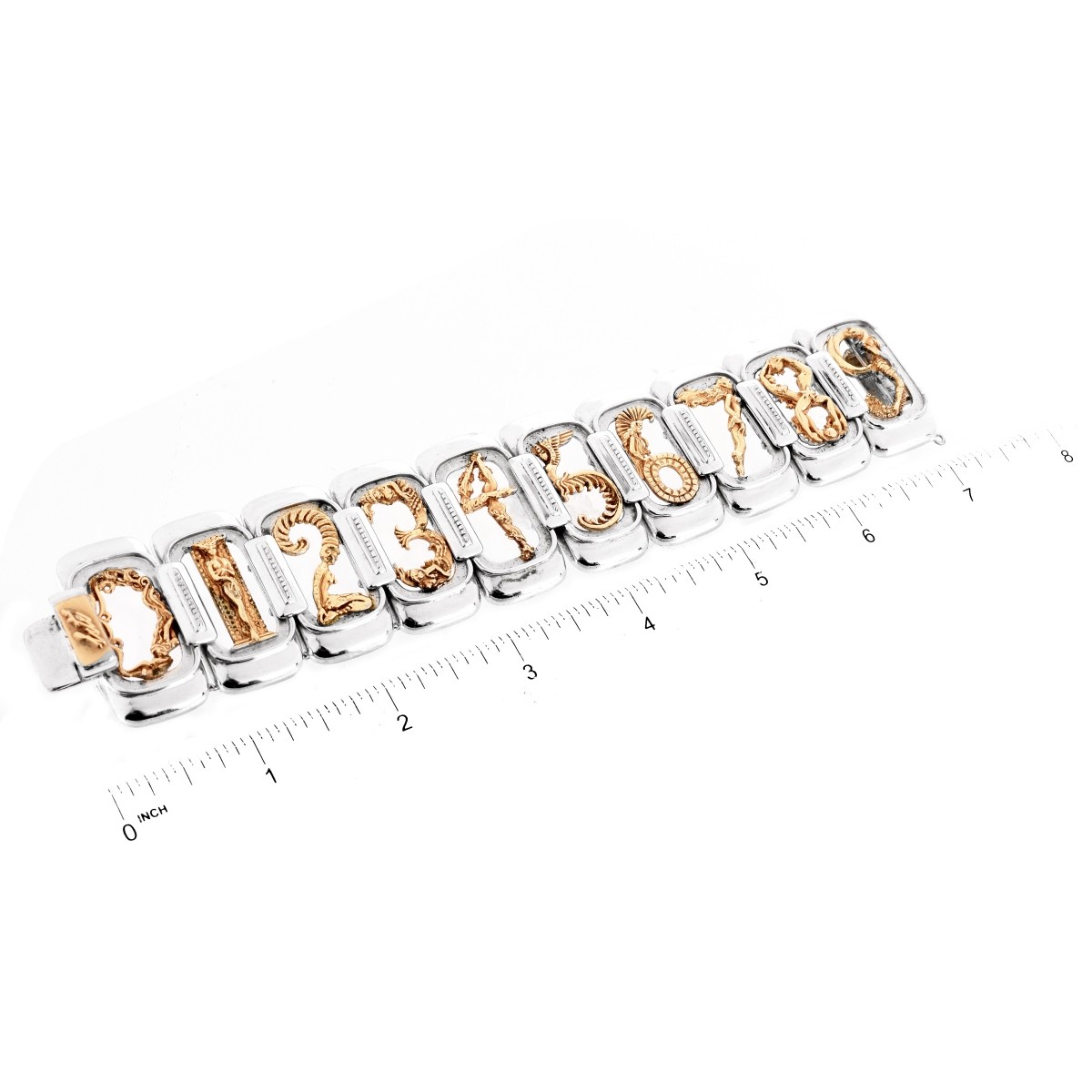 Erte Numbers Bracelet