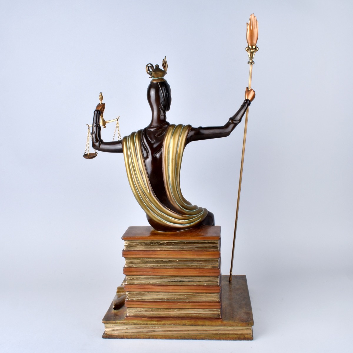 Erte "Lady Justice" Bronze Sculpture