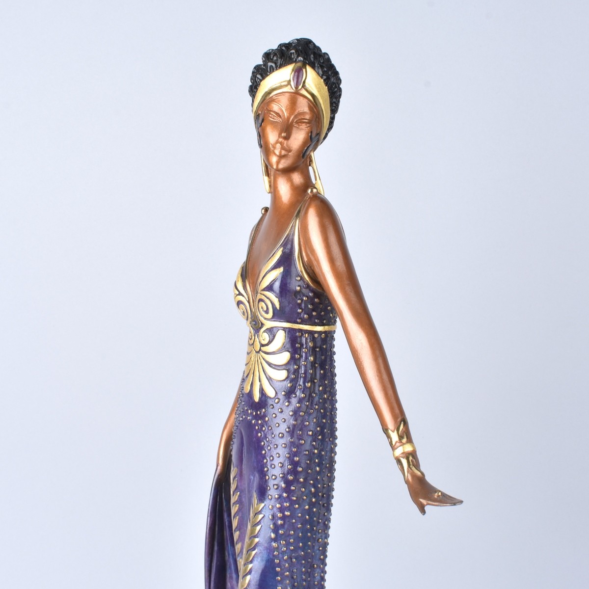 Erte "La Tosca" Bronze Sculpture