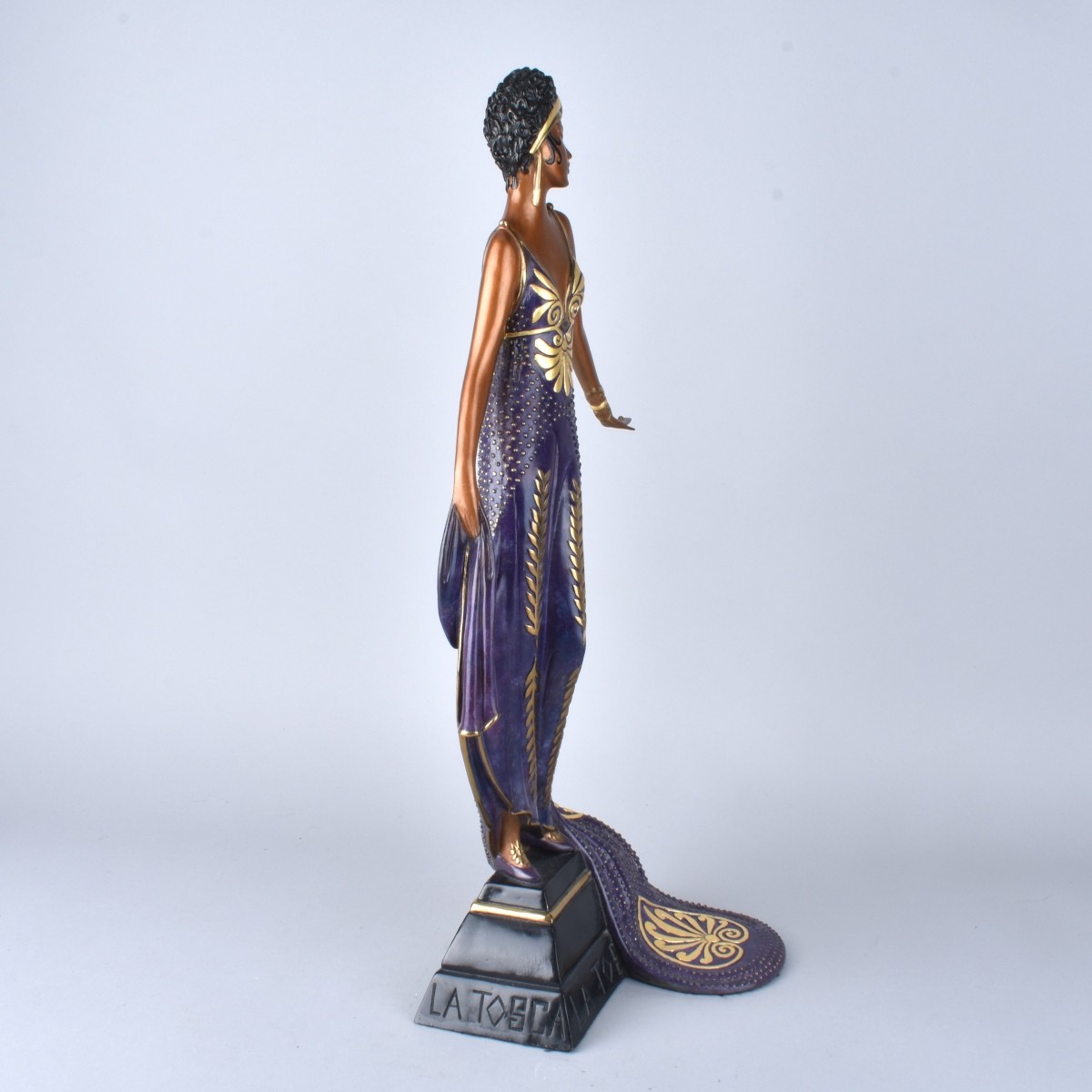 Erte "La Tosca" Bronze Sculpture