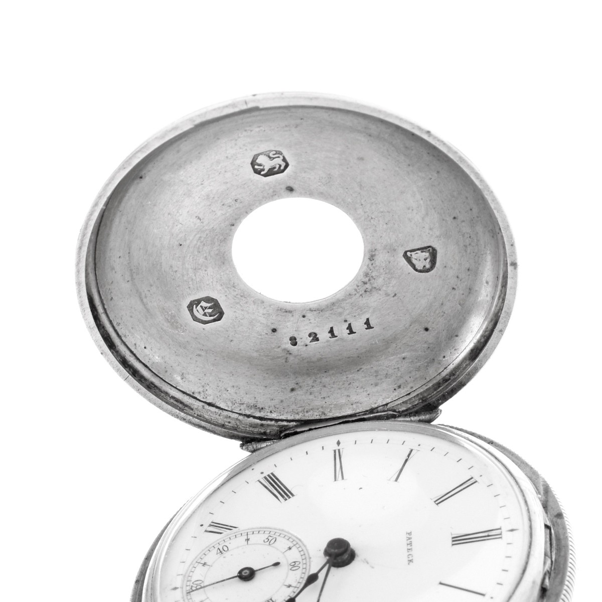 Antique English Silver Pocket Watch