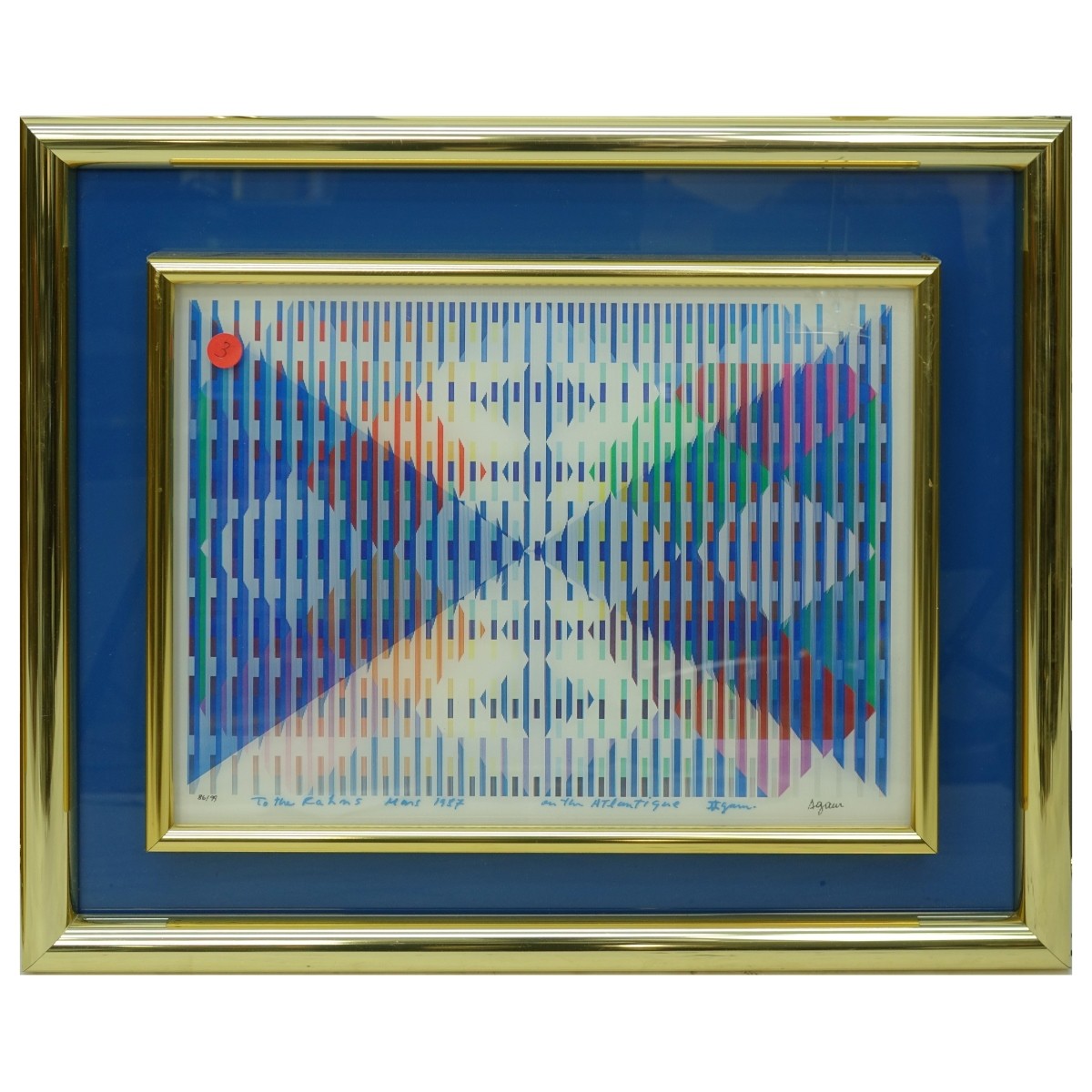 Yaacov Agam, Israeli (b. 1928) Agamograph