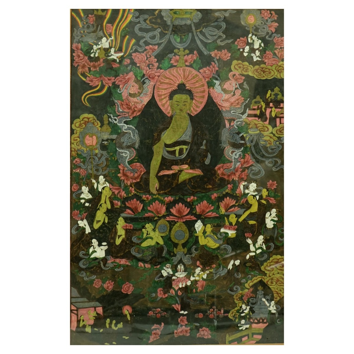 19/20th C. Tibetan Buddhist Painting