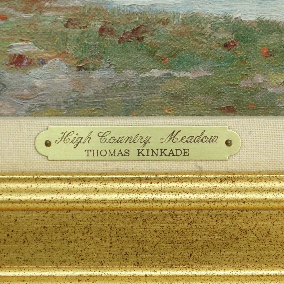 Thomas Kinkade Print High Country Meadow