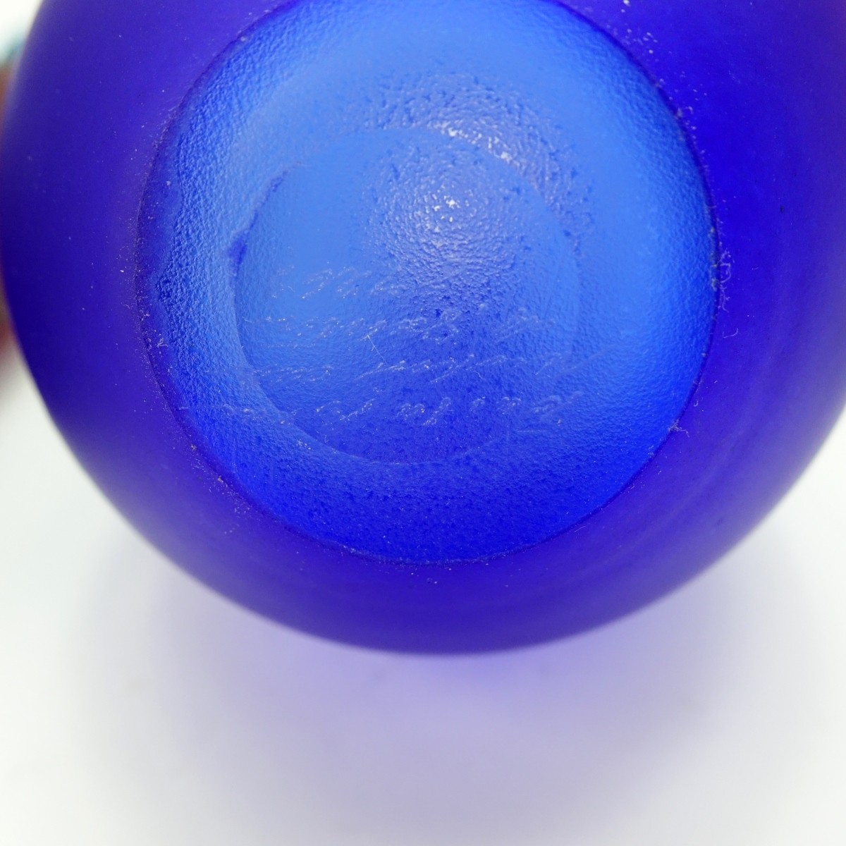 Grouping of Two (2) Art Glass Vases