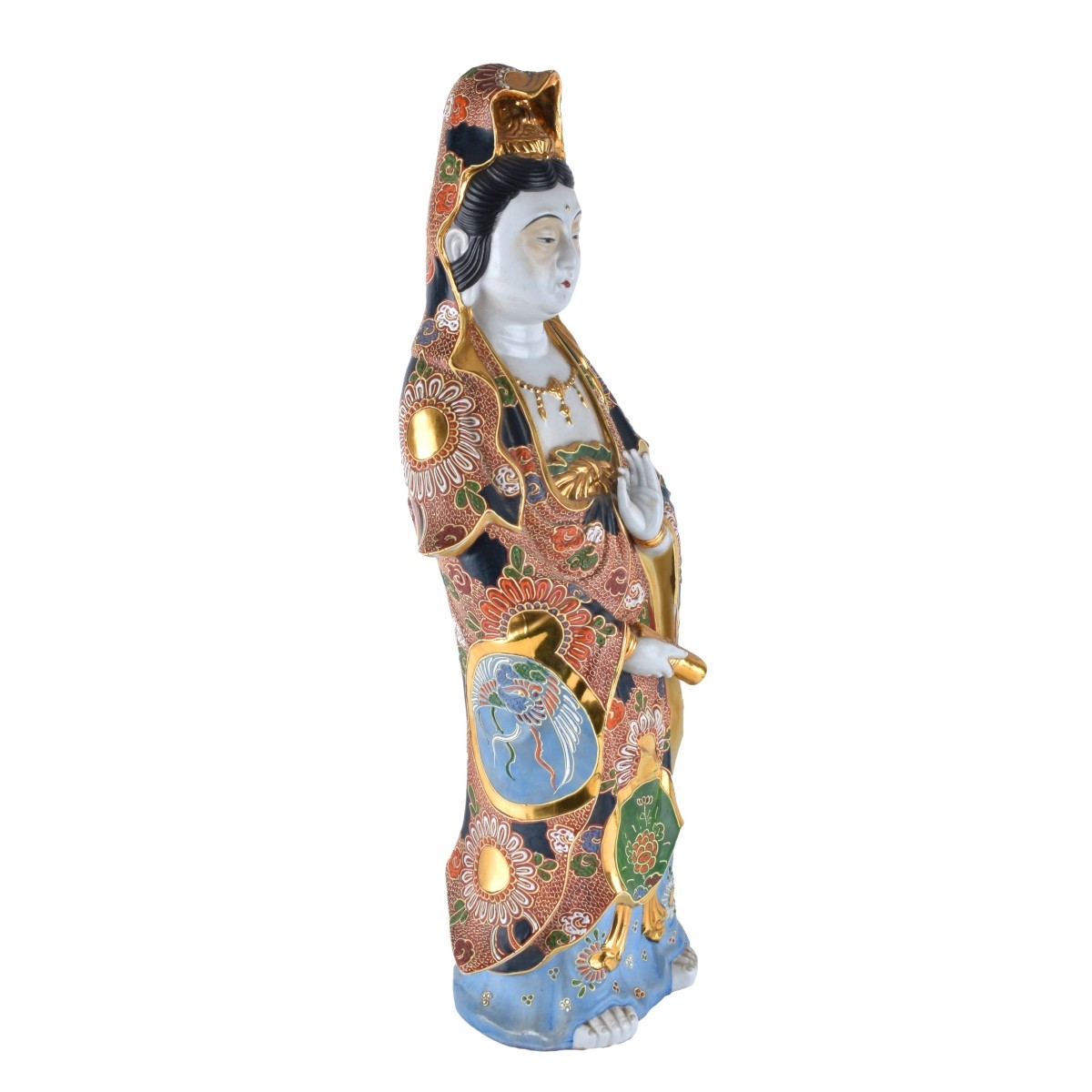 Chinese Enameled Porcelain Guanyin