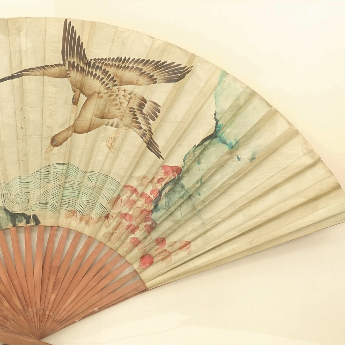Chinese Fan in Shadowbox