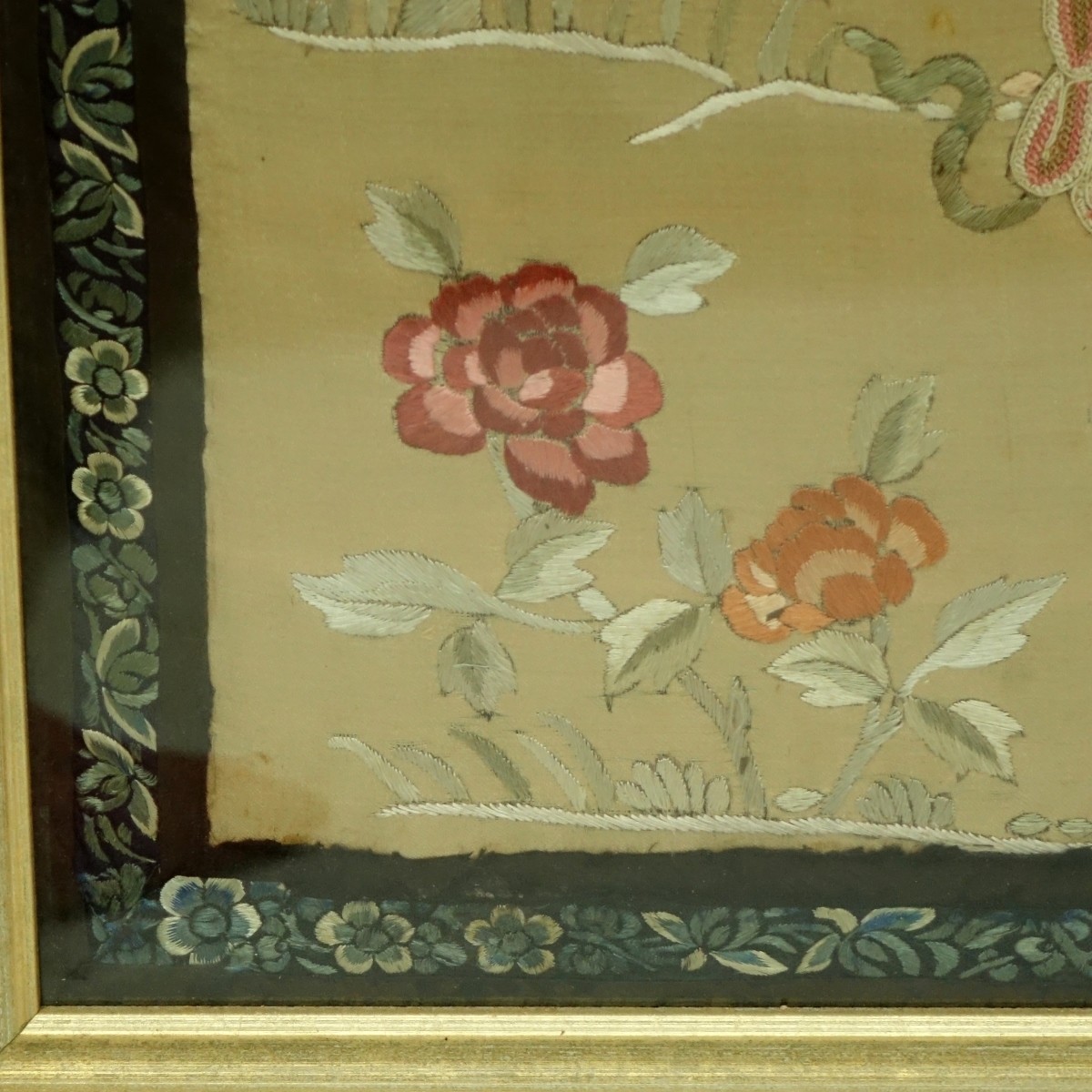 Chinese Silk Embroidered Panels