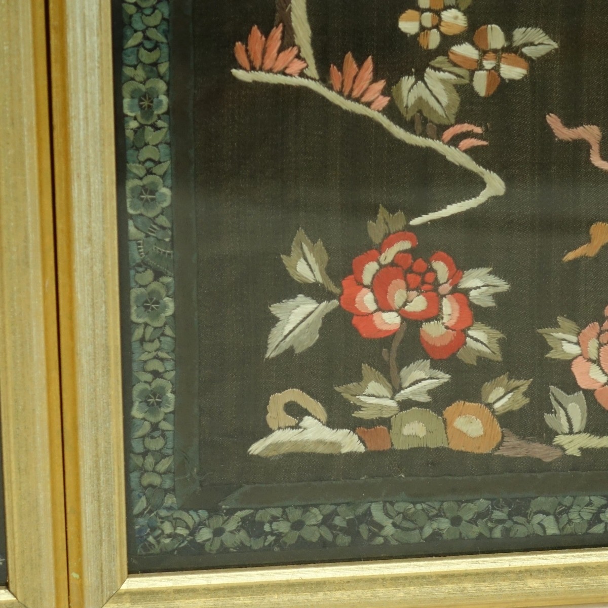 Chinese Silk Embroidered Panels