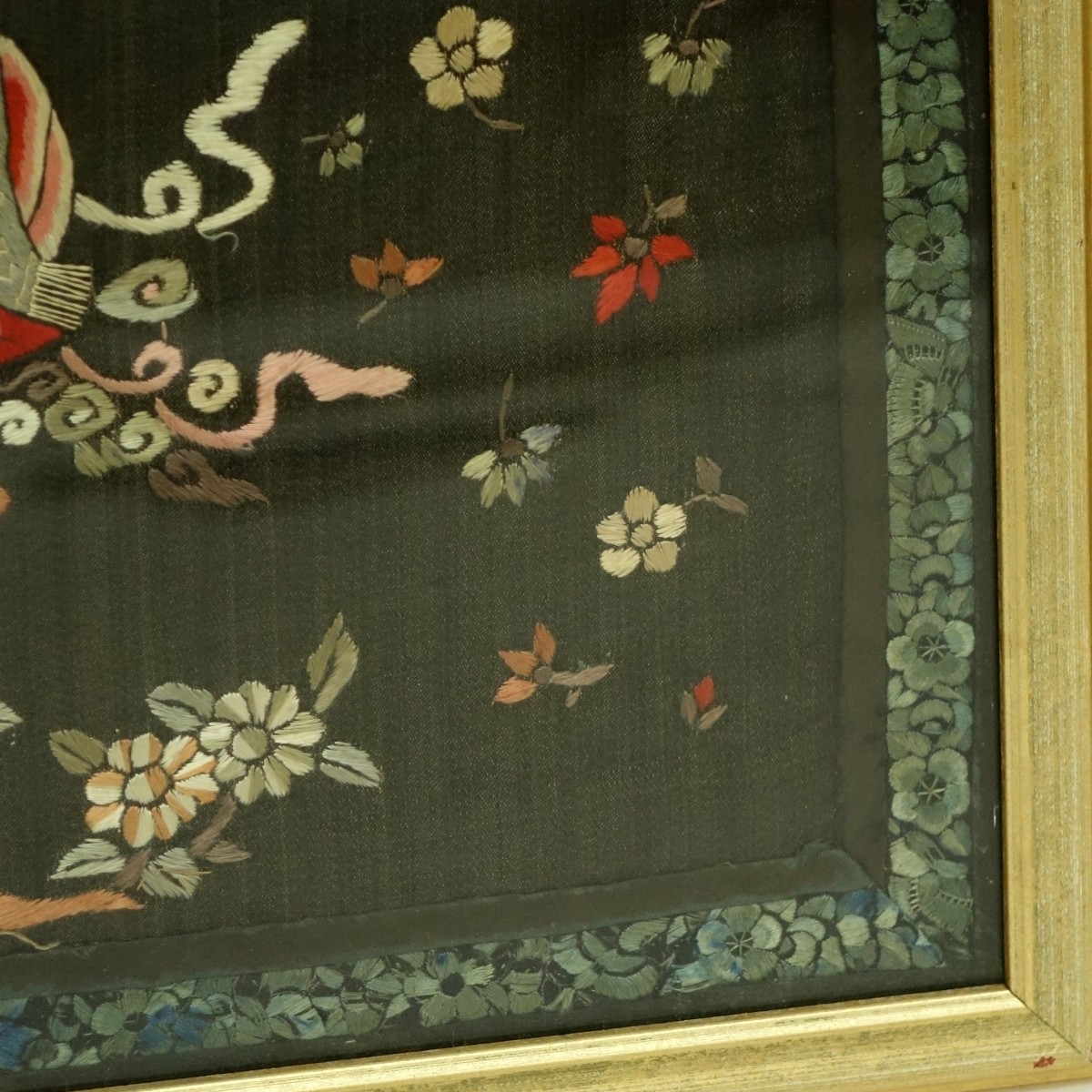 Chinese Silk Embroidered Panels