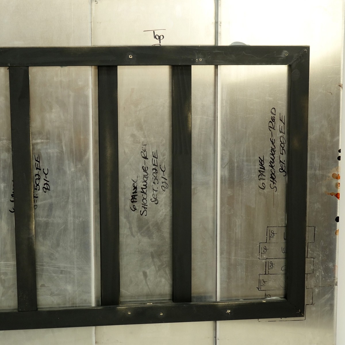 Chris DeRubeis Mixed Media on 6 Panels