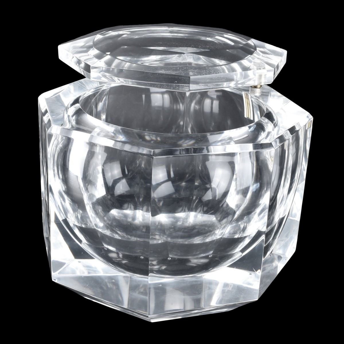 Modern Lucite Champagne Ice Bucket