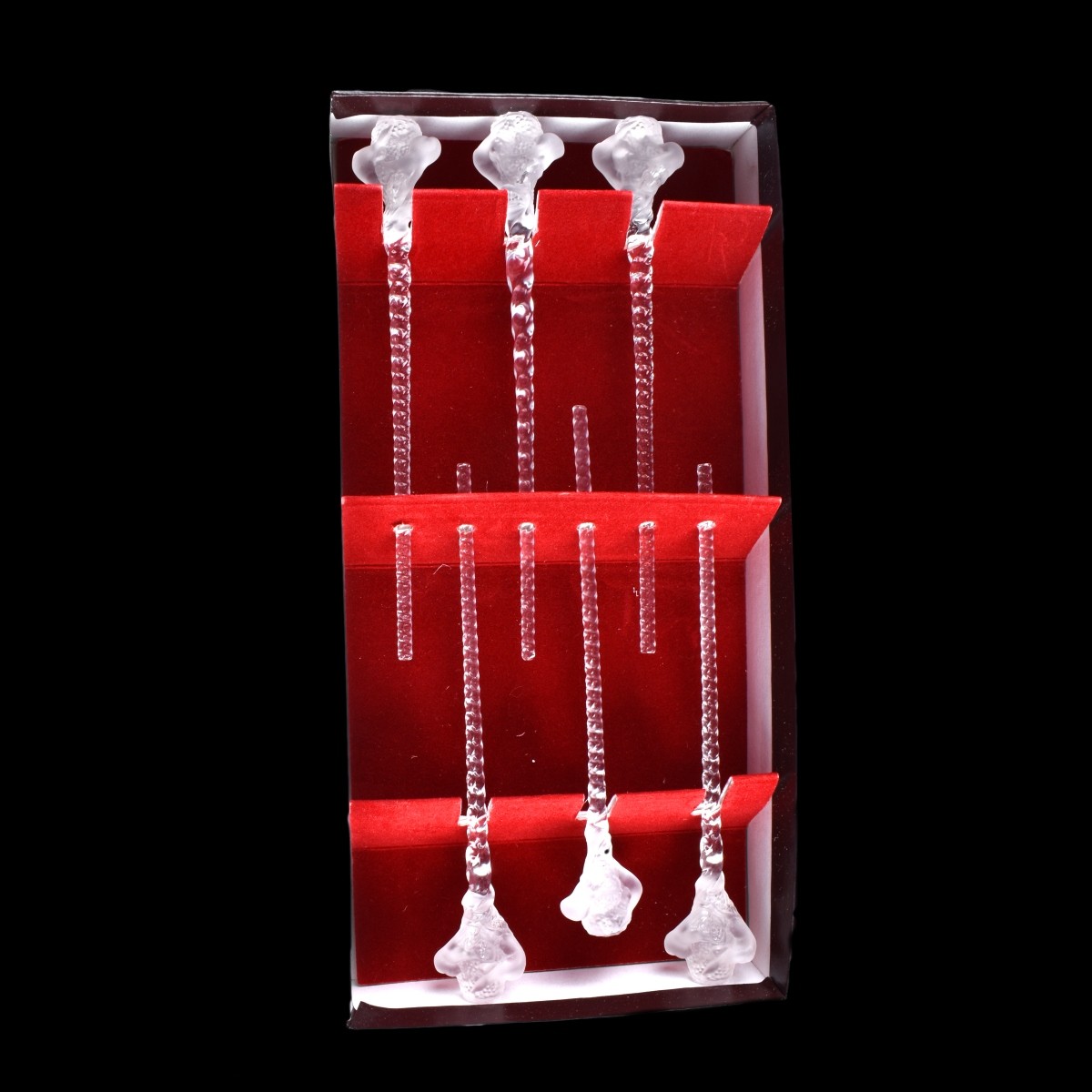 Lalique Swizzle Sticks