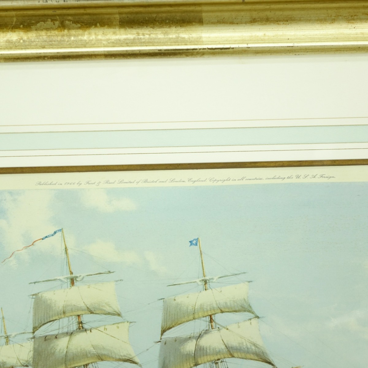 Montague Dawson Color Lithograph