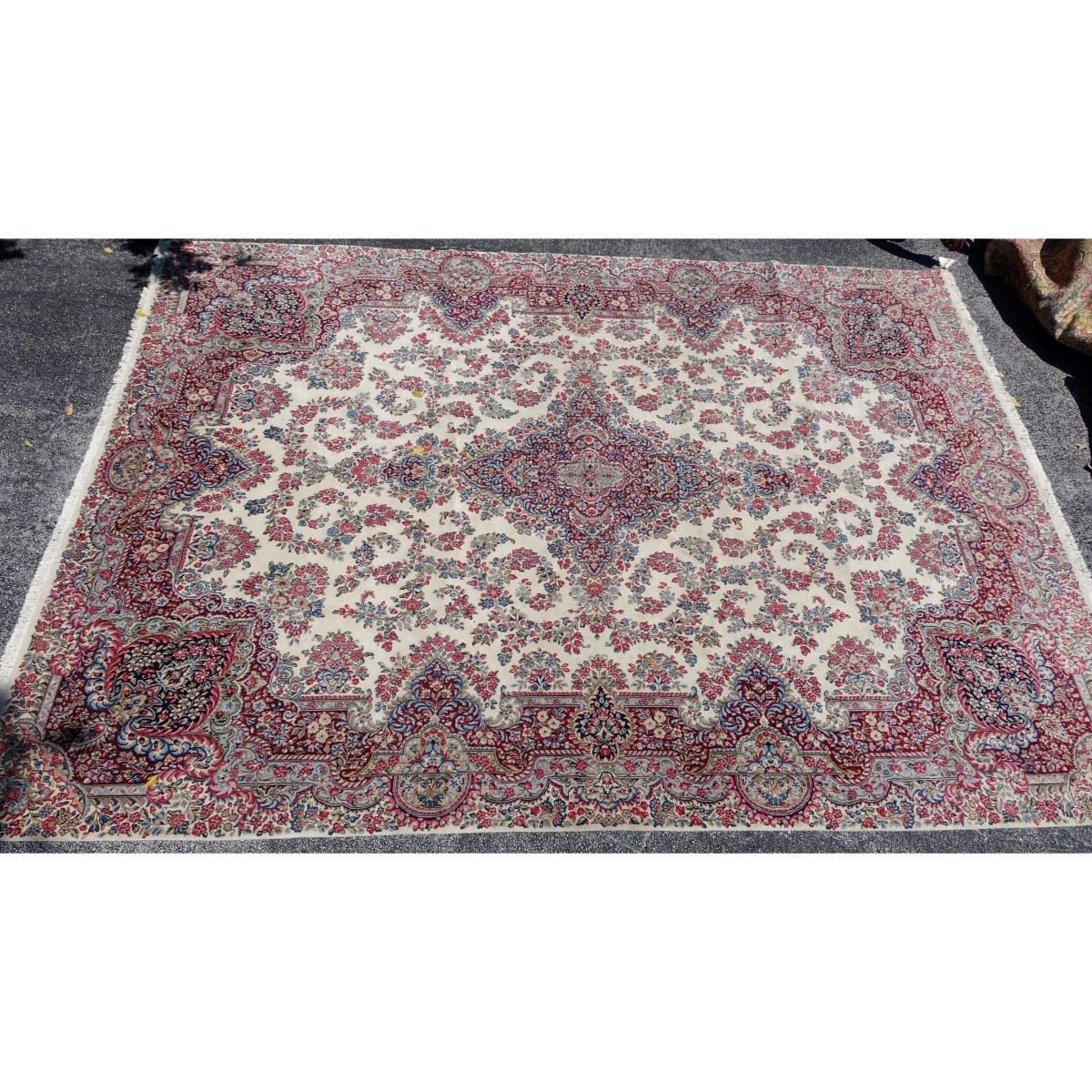 Semi Antique Kerman Rug