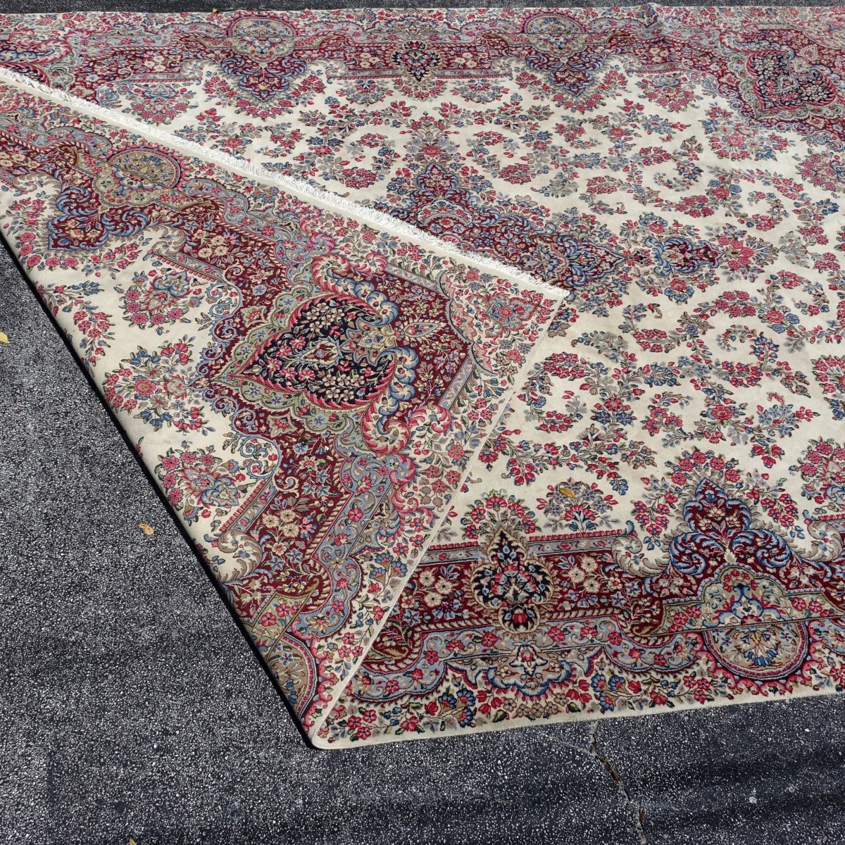 Semi Antique Kerman Rug