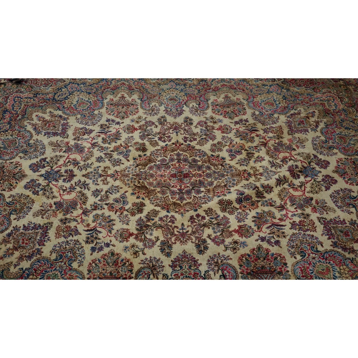 Semi Antique Kerman Rug