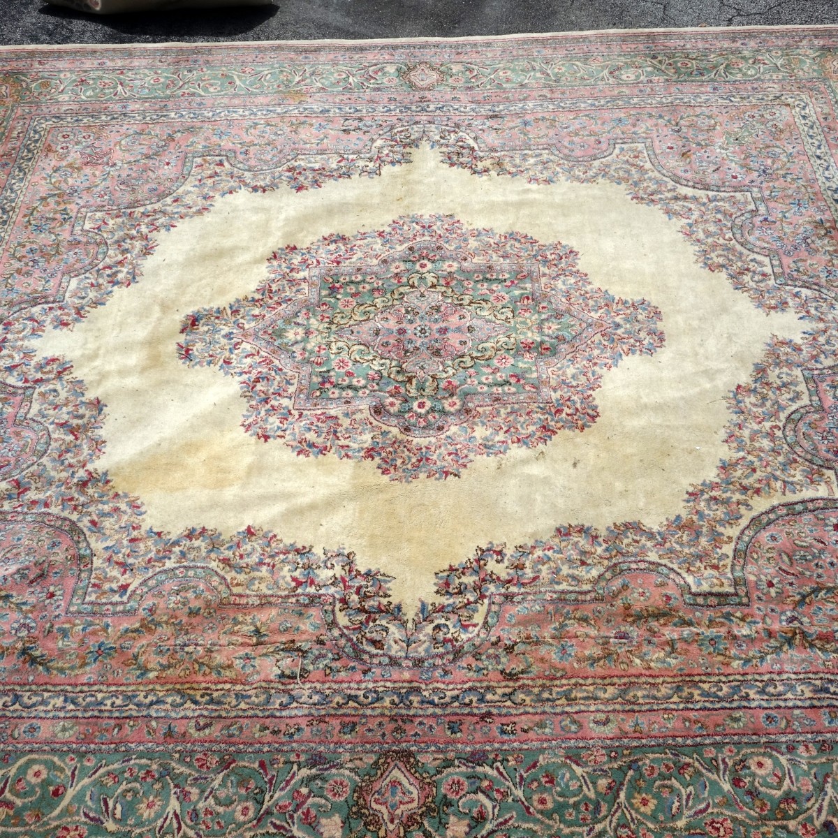 Semi Antique Kerman rug