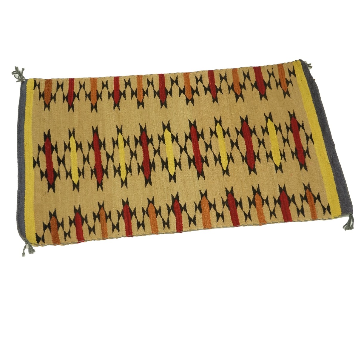 Two Navajo Saddle Blankets