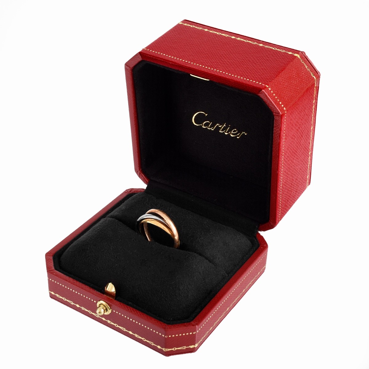 Vintage Cartier 18K Trinity Ring