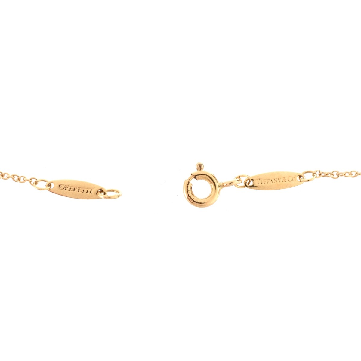 Tiffany & Co Diamond and 18K Necklace