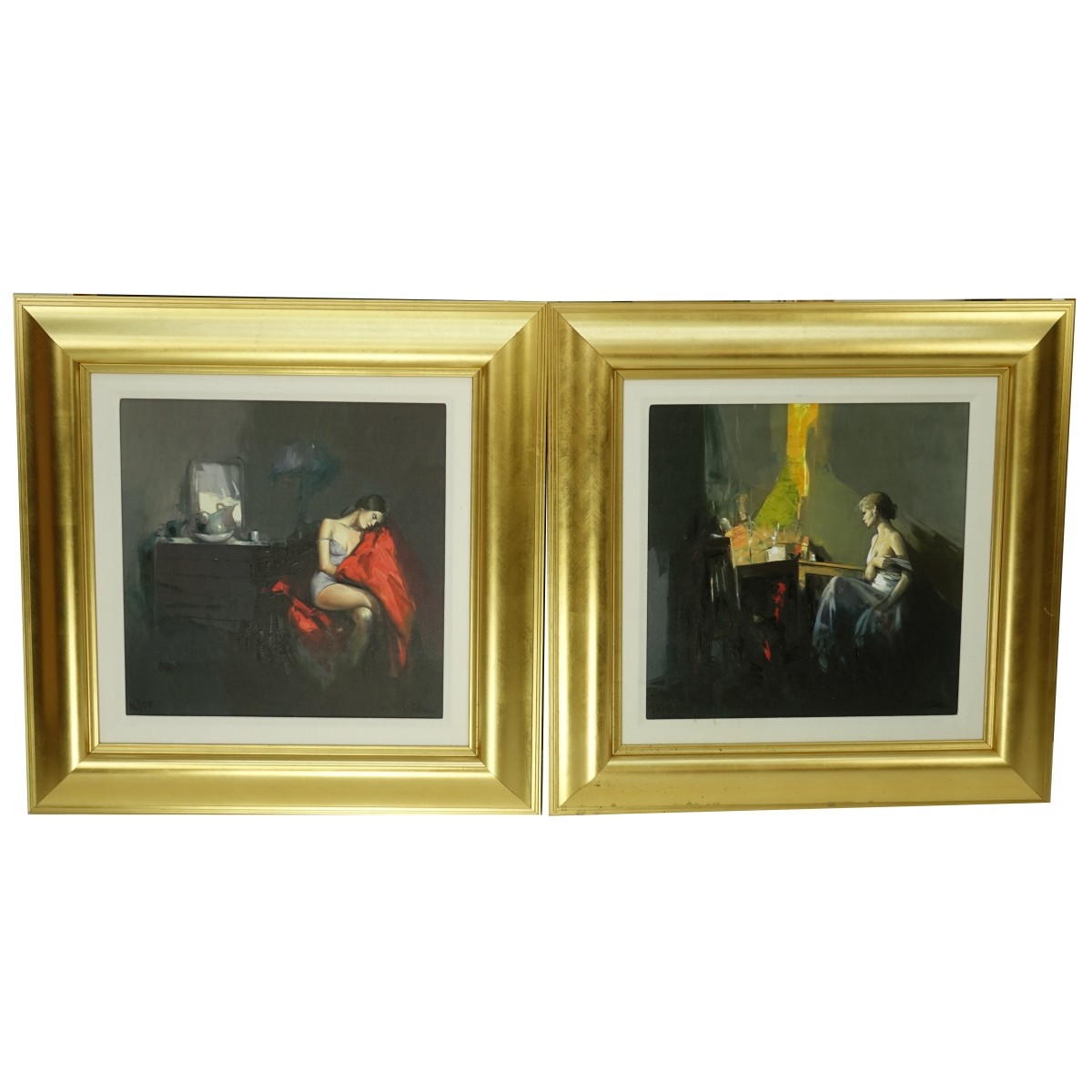 Two Antonio Tamburro Giclee's on Canvas