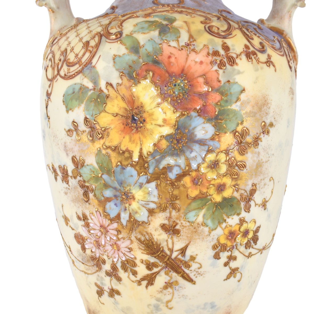 Turn Teplitz Floral Vase