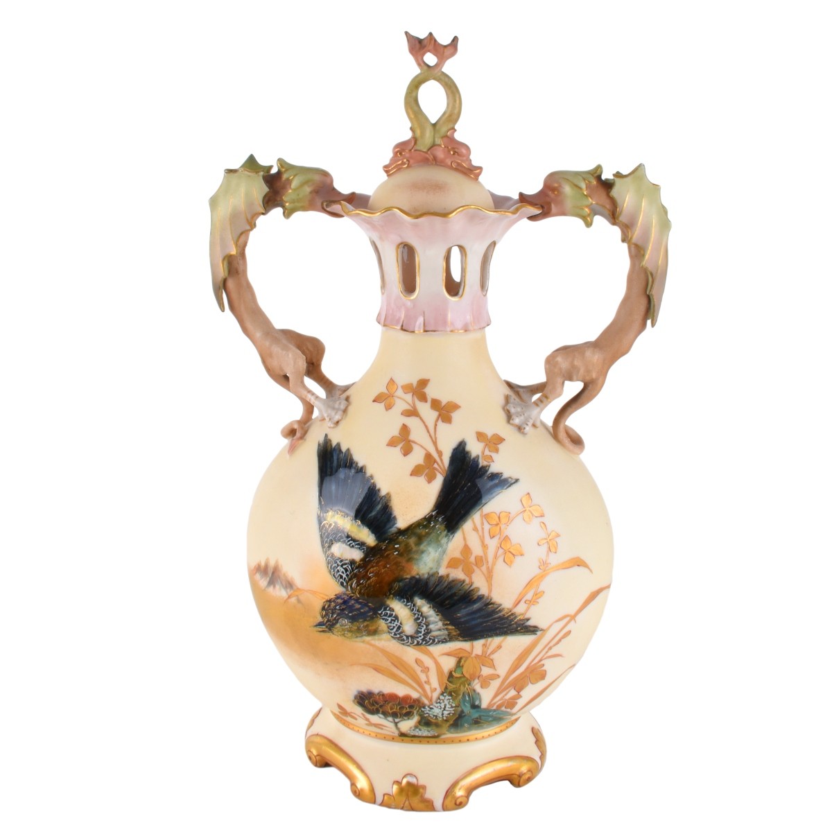 Turn Teplitz Stellmacher Covered Urn