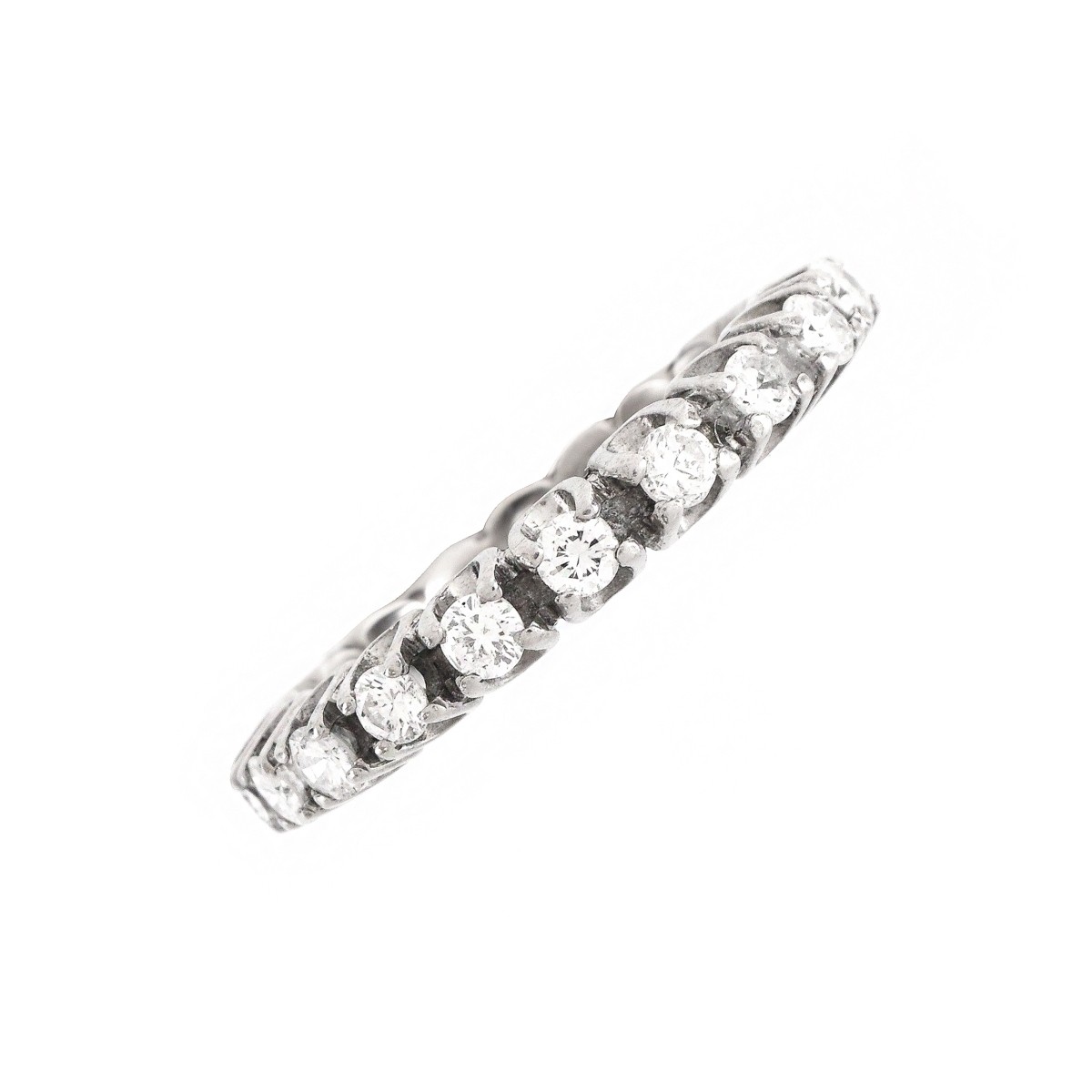 Vintage Diamond and 14K Eternity Band