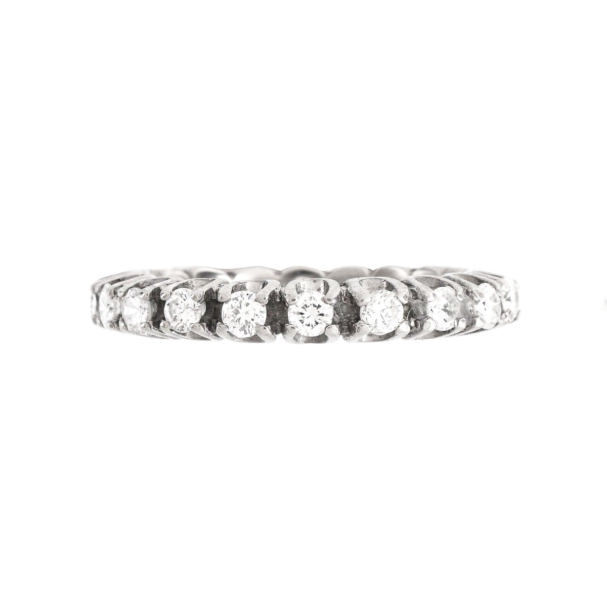 Vintage Diamond and 14K Eternity Band