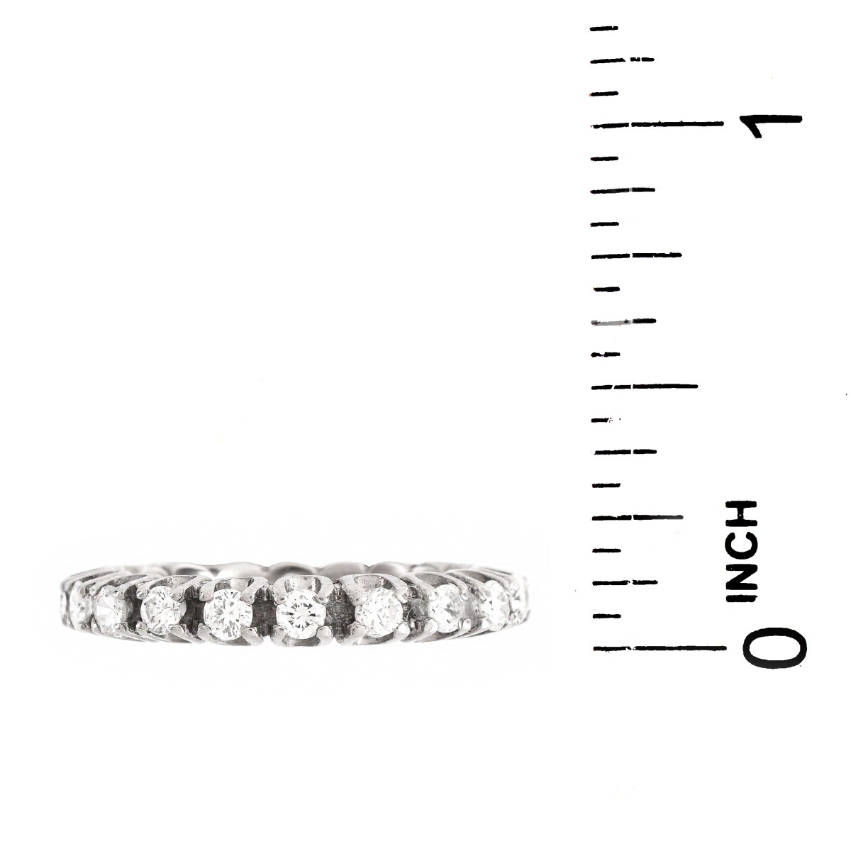 Vintage Diamond and 14K Eternity Band