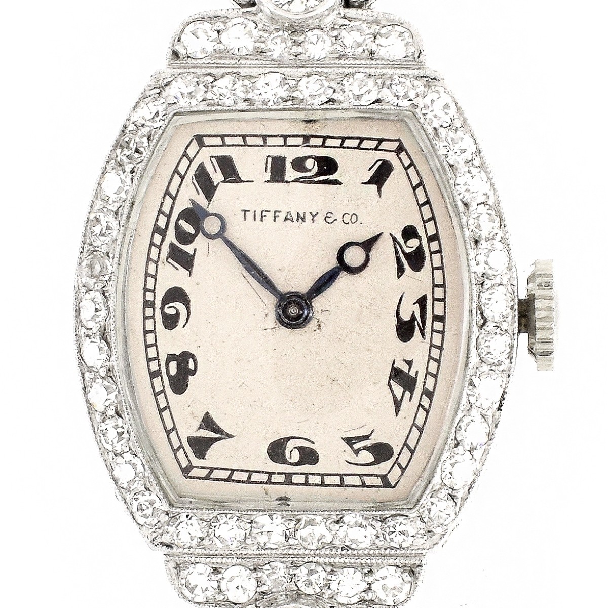 Antique Tiffany & Co Diamond and Platinum Watch