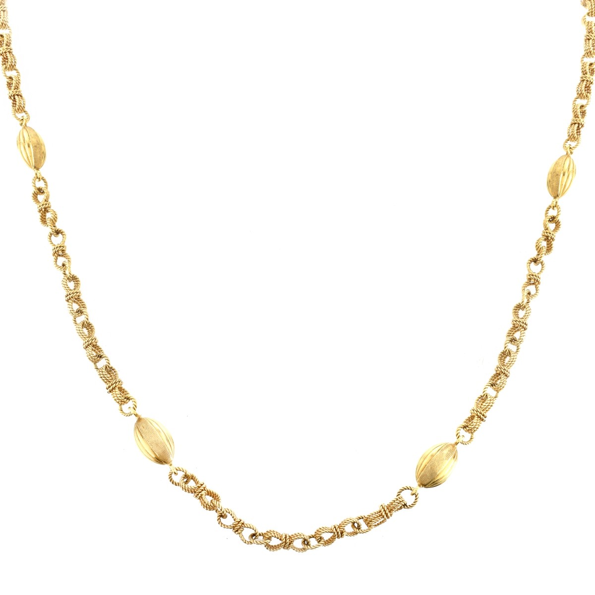 Vintage 18K Chain Necklace