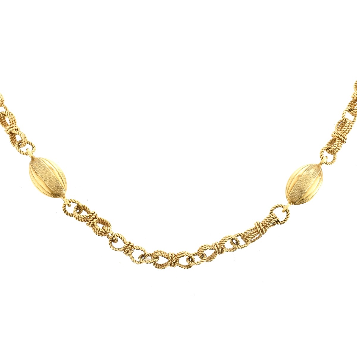 Vintage 18K Chain Necklace